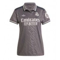 Camisa de Futebol Real Madrid Aurelien Tchouameni #14 Equipamento Alternativo Mulheres 2024-25 Manga Curta